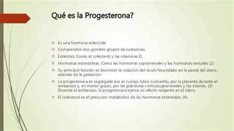 para que sirve la progesterona
